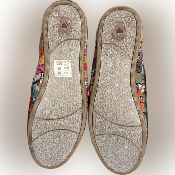 BOBS from Skechers Wag Party Dog Print Slip-On Shoes Women’s 8 Wide Memory Foam - Picture 4 of 10